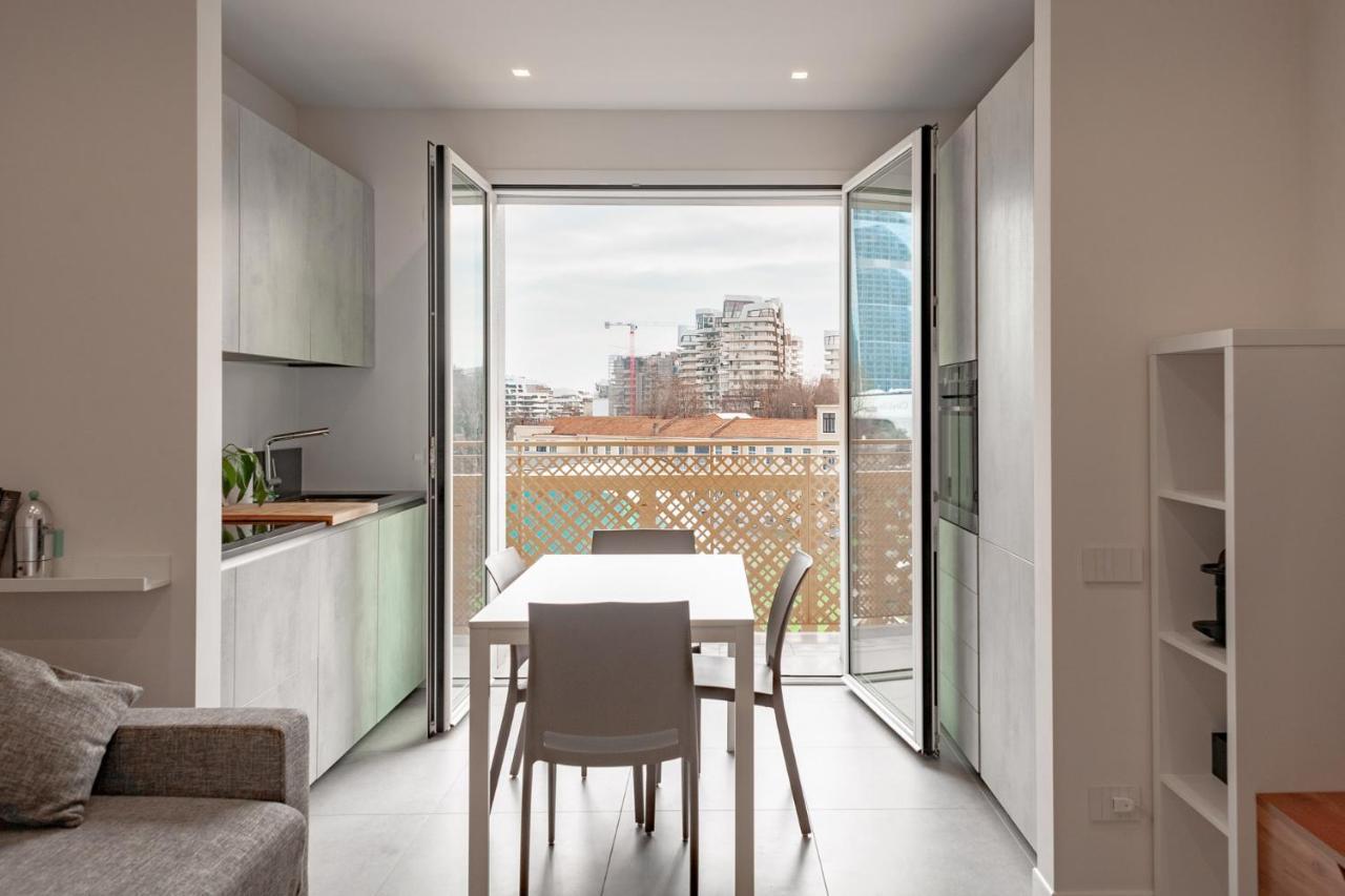 Bnbutler - Flavio Gioia, 5 - Appartamento Con Vista, Citylife Milano Dış mekan fotoğraf